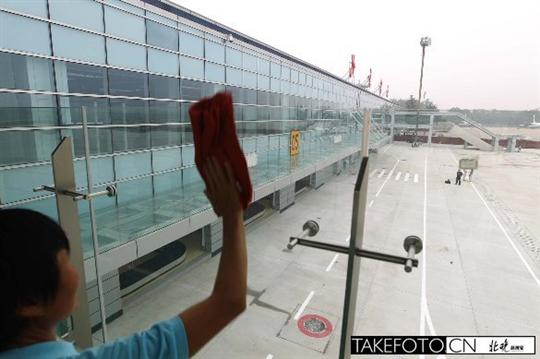北京南苑机场新航站楼7月6日正式启用