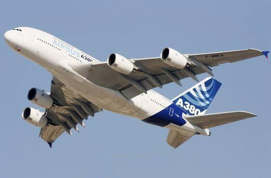 空客A380飞机获英国噪声消减协会最高奖项