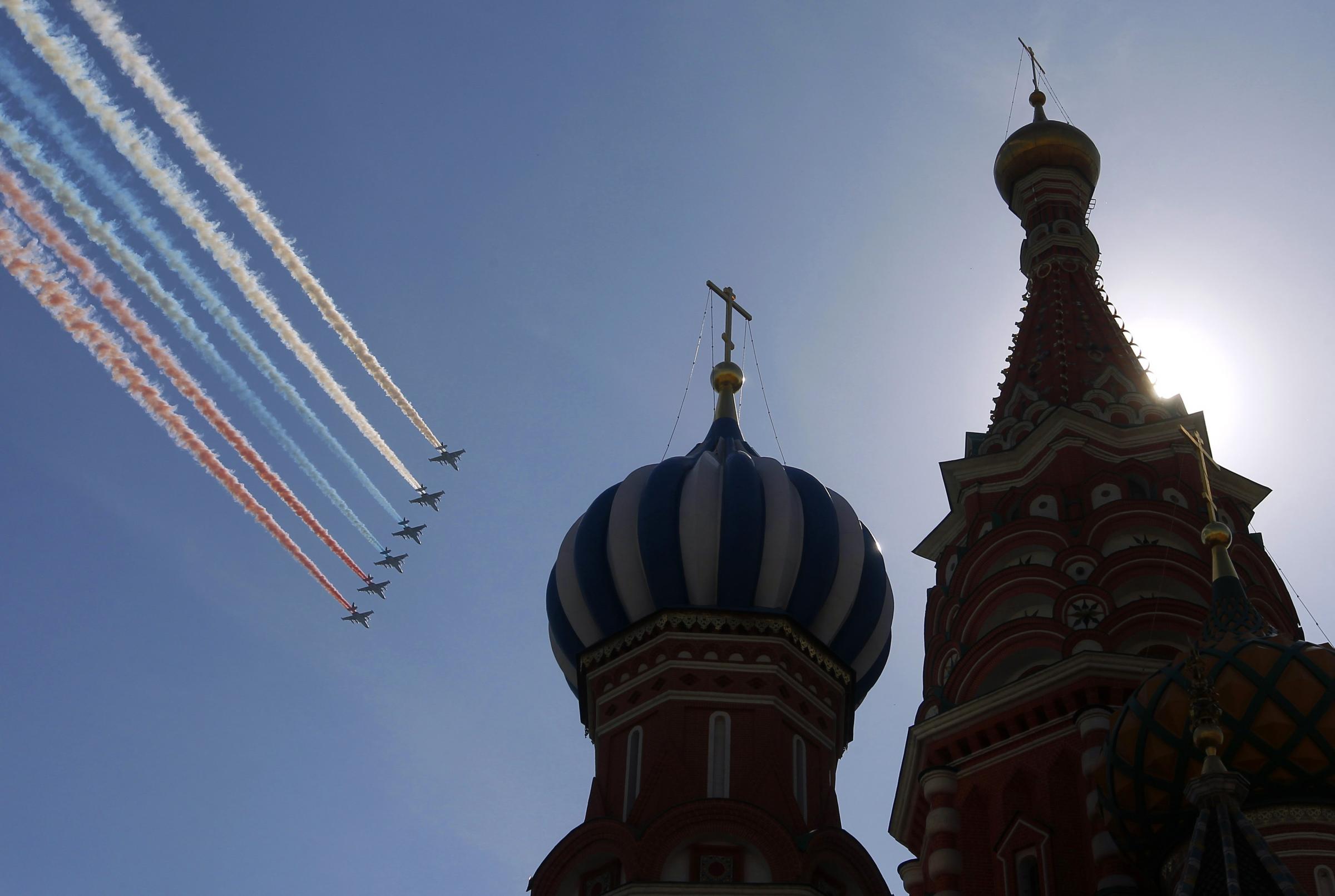 2021年俄罗斯首都莫斯科纪念卫国战争胜利76周年阅兵式_哔哩哔哩_bilibili