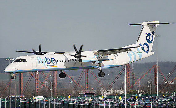 ͼģӢFlybeչ˾Ӱ͵Q400Ϳͻ