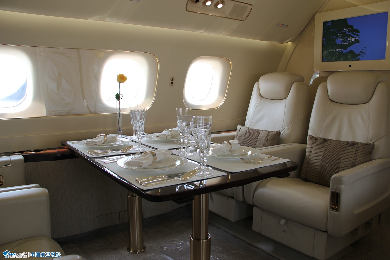 庞巴迪世袭1000内部及环境_专题:2012亚洲