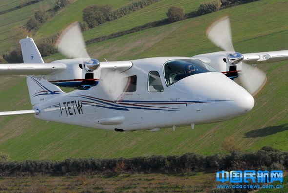轻型飞机Tecnam P2006T获民航局适航证