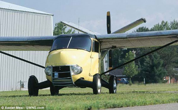 世界首架10分钟可变身飞行汽车以80万英镑开