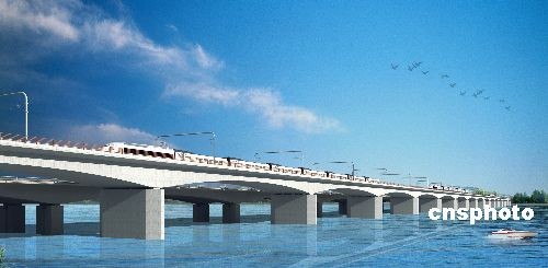 钱塘江上第三座铁路桥将于2010年建成通车
