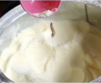 惠氏奶粉被曝不合格奶粉拆包重装罐