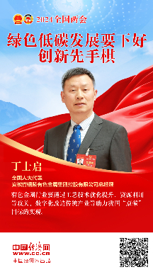 丁士启代表：绿色低碳发展要下好创新先手棋