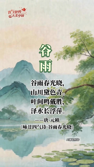 【节气里的大美中国】在联合国中文日，把谷雨的中式浪漫讲给世界听