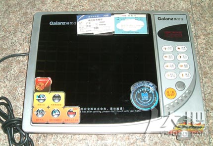 旋钮式设计 格兰仕CH207电磁炉399元_购物指