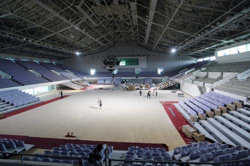 奥体中心体育馆实景_奥体中心体育馆_中国经