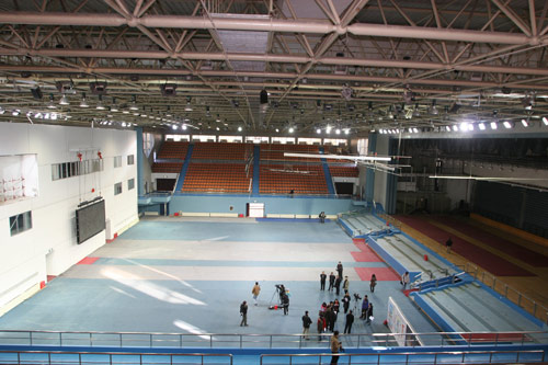 北京航空航天大学体育馆实景_北京航空航天大