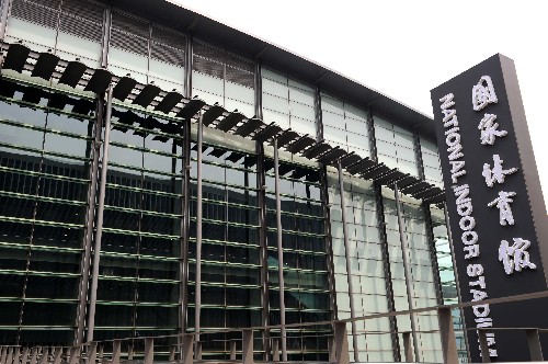 国家体育馆: 中国折扇 _图片报道