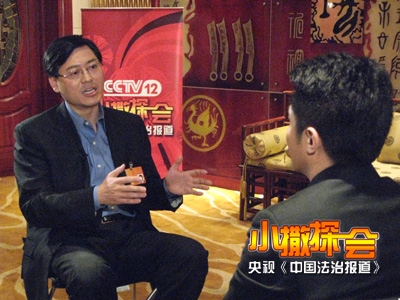 杨元庆接受撒贝宁专访 透露火炬设计的秘密