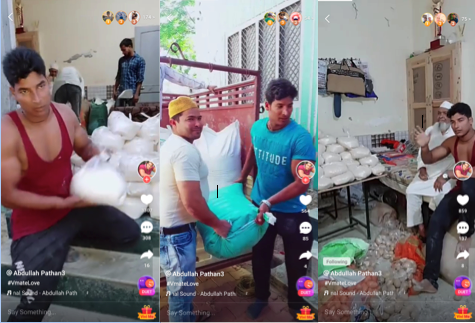 网红“大力士”在印度“快手”VMate抗疫 筹集物资救助2000余家庭