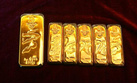 奥运金条在京亮相