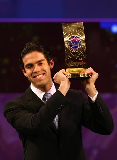 卡卡荣膺世界足球先生_精彩瞬间