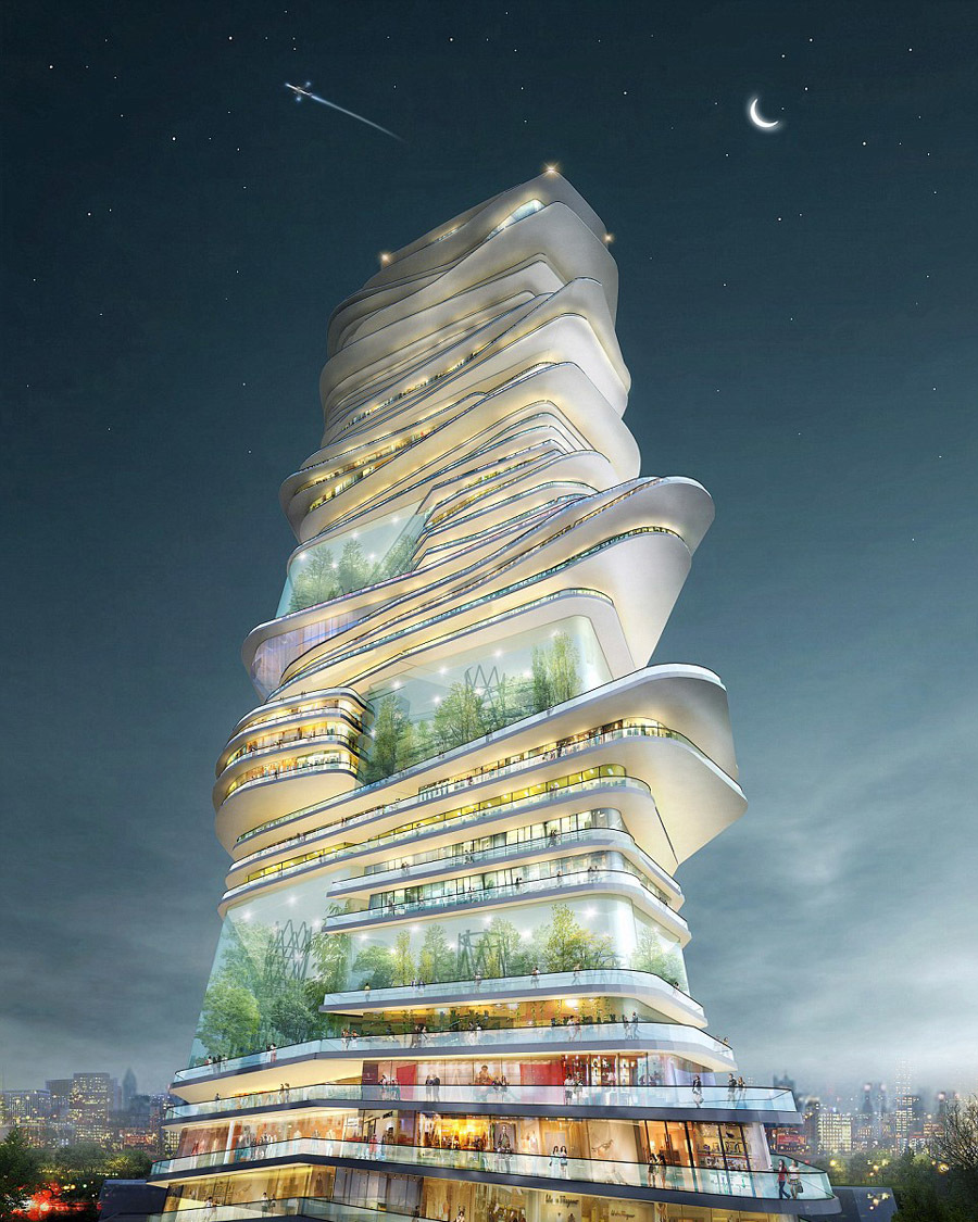 英公司设计300米“垂直城市”可容纳数千居民