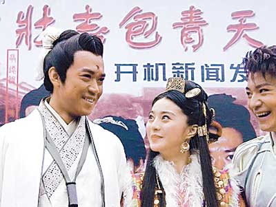 碎镜头 范冰冰王学兵配合默契(图)