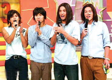 5566玩模仿秀上瘾 继SHE后再搞笑模仿F4(图