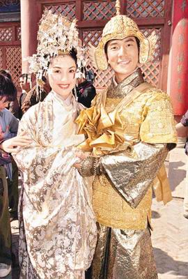 杨千嬅任贤齐拍《花好月圆》受伤(图)