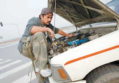 《篮球部落》召开发布会 吴大维蓄上胡子(组图