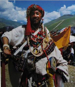 康区男子服饰(康区地区)(图)