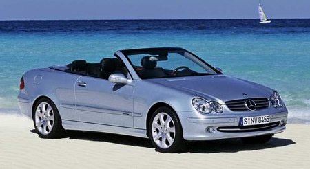 奔驰clk敞篷跑车(图)