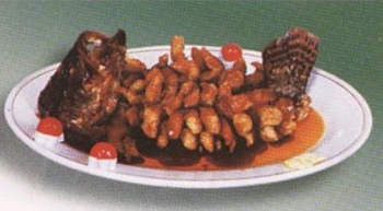 苏州传统名菜:松鼠鳜鱼(图)