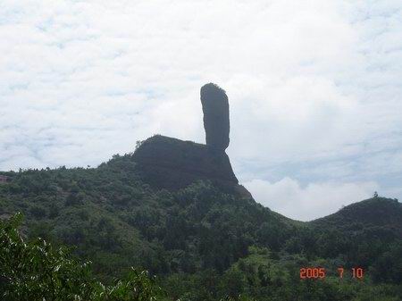 磬锤峰 游记 :它伫立在那里 好似一根大棒槌(组