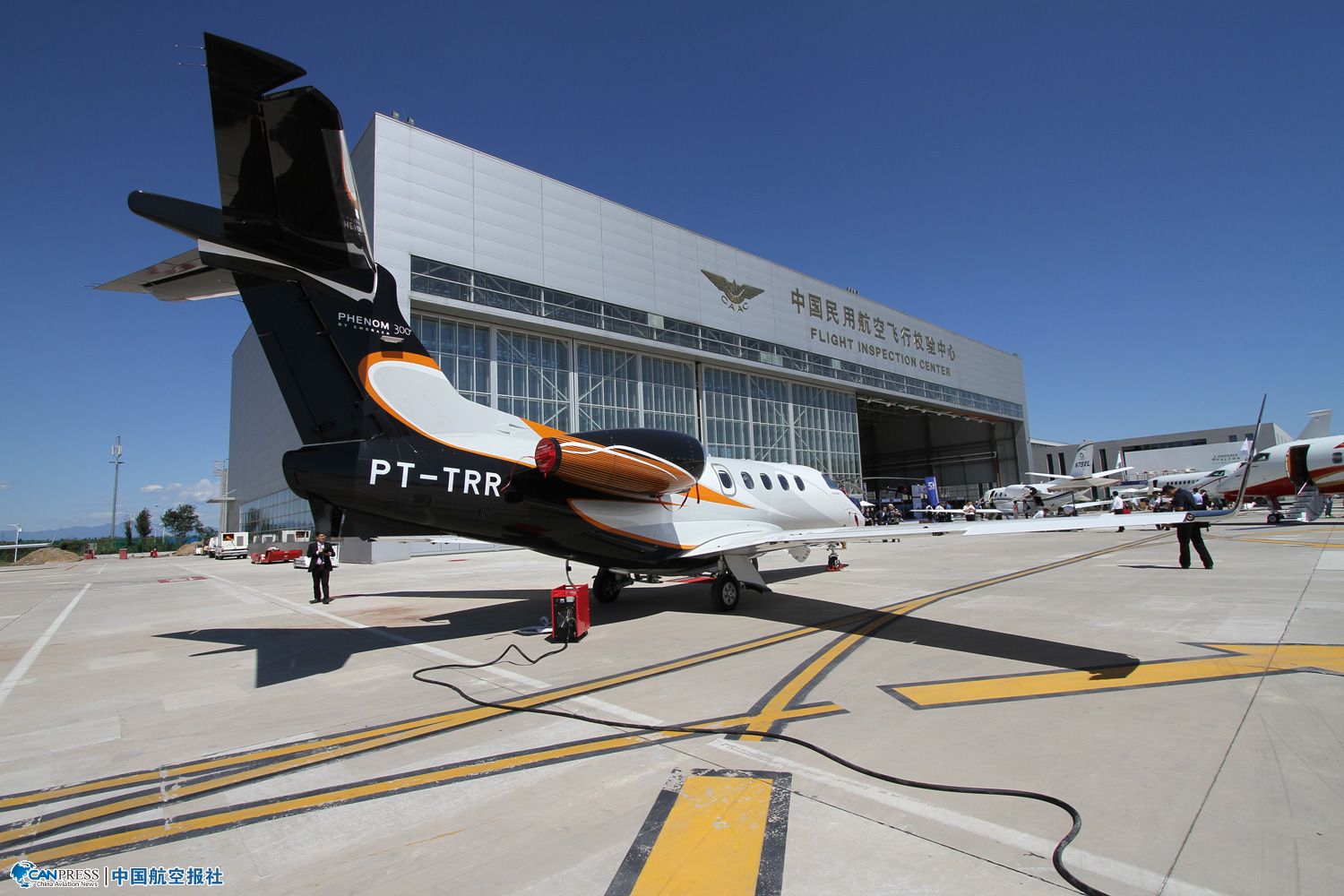 巴航工业飞鸿300公务机360全景扫描