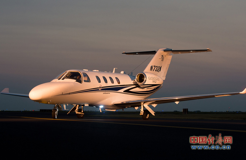 赛斯纳奖状m2轻型公务机已完成近30%飞行试验条件