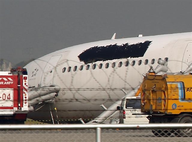 泰国一架从中国起飞航班发生着陆事故 14人受伤