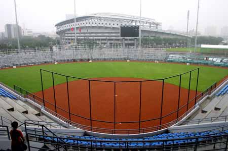 丰台垒球场实景图