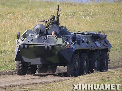 "和平使命—2007"参演装备精彩亮相(图)