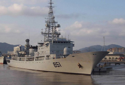资料图:中国海军851电子侦察船